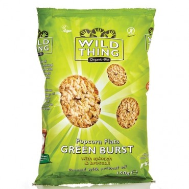 Wild Thing Green Burst Popcorn Flats 150g